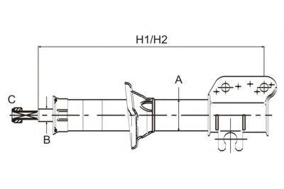 SCT GERMANY Z3110L Амортизатор