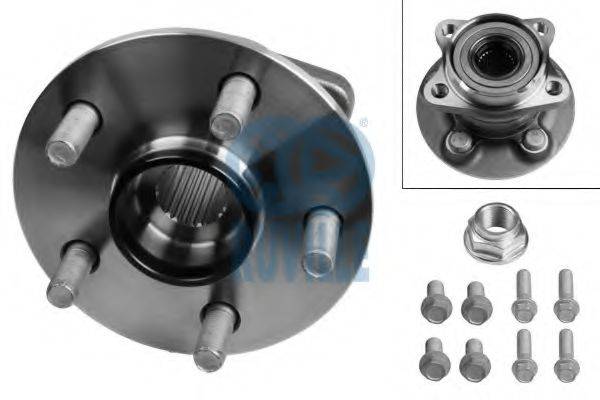 RUVILLE 3902 Комплект підшипника маточини колеса