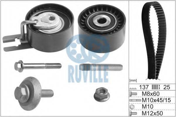 RUVILLE 5595372 Комплект ременя ГРМ