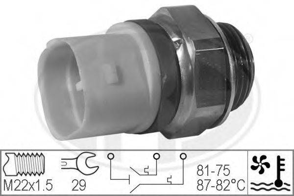 ERA 330222 Термивимикач, вентилятор радіатора
