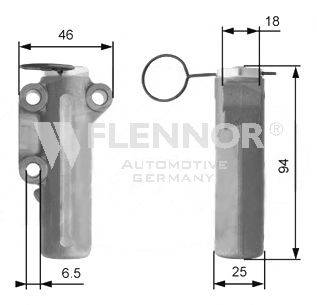 FLENNOR FD99022 Заспокійник, зубчастий ремінь