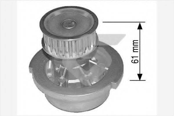 HUTCHINSON WP0019V Водяний насос