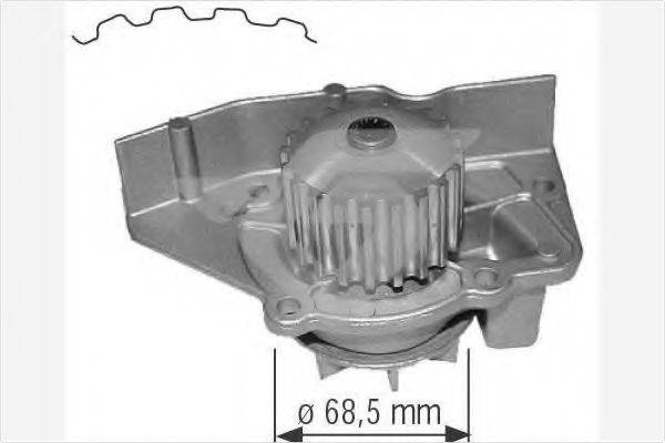 HUTCHINSON WP0026V Водяний насос