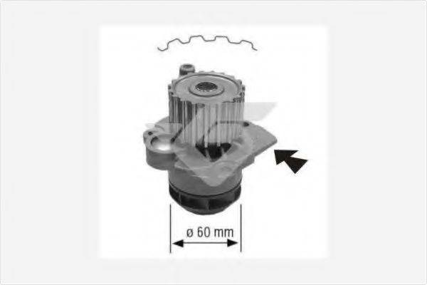 HUTCHINSON WP0058V Водяний насос