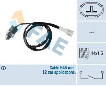 FAE 40765 Вимикач, фара заднього ходу