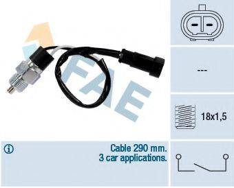 FAE 40831 Вимикач, фара заднього ходу