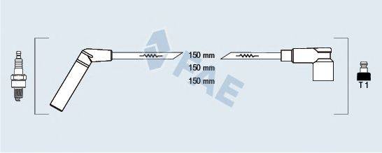 FAE 83565 Комплект дротів запалювання