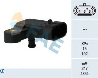 FAE 15121 Датчик, тиск у впускному газопроводі