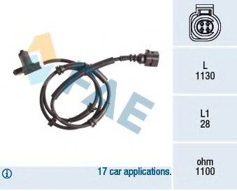 FAE 78174 Датчик, частота обертання колеса