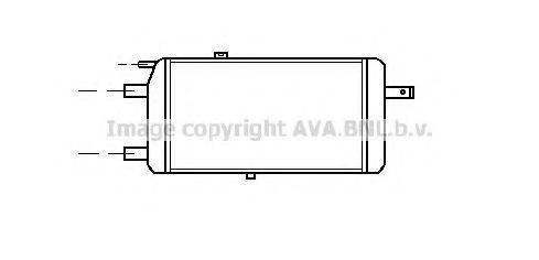 AVA QUALITY COOLING AI2042 Радіатор, охолодження двигуна