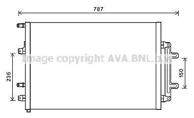 AVA QUALITY COOLING AI2383 Радіатор, охолодження двигуна