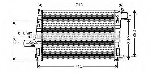 AVA QUALITY COOLING AI4259 Інтеркулер