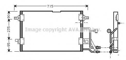 AVA QUALITY COOLING AI5116 Конденсатор, кондиціонер