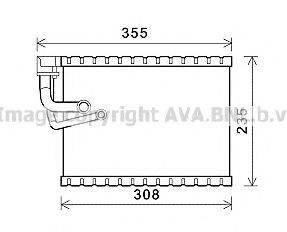 AVA QUALITY COOLING AIV327 Випарник, кондиціонер