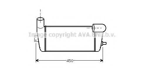 AVA QUALITY COOLING AU4124 Інтеркулер