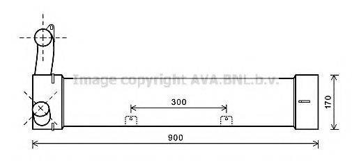 AVA QUALITY COOLING AU4214 Інтеркулер