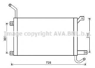 AVA QUALITY COOLING AUA2224 Радіатор, охолодження двигуна