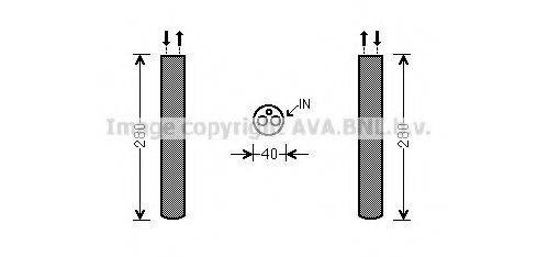 AVA QUALITY COOLING AUD216 Осушувач, кондиціонер