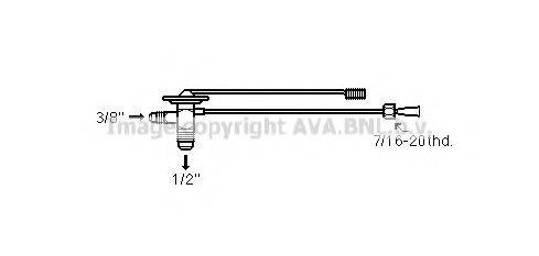 AVA QUALITY COOLING BW1544 Розширювальний клапан, кондиціонер