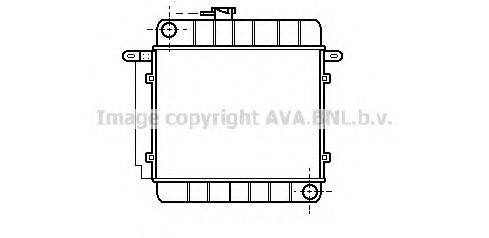 AVA QUALITY COOLING BW2004 Радіатор, охолодження двигуна