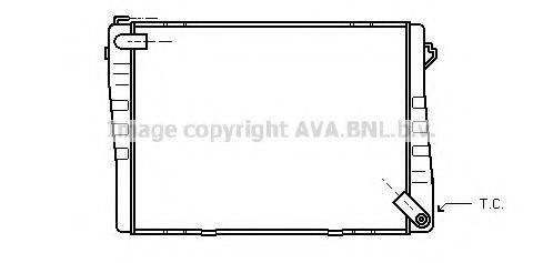 AVA QUALITY COOLING BW2039 Радіатор, охолодження двигуна