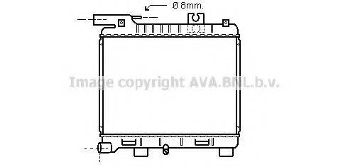 AVA QUALITY COOLING BW2055 Радіатор, охолодження двигуна