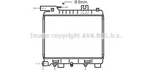 AVA QUALITY COOLING BW2056 Радіатор, охолодження двигуна