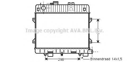 AVA QUALITY COOLING BW2071 Радіатор, охолодження двигуна