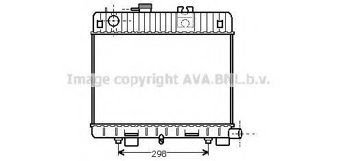 AVA QUALITY COOLING BW2112 Радіатор, охолодження двигуна