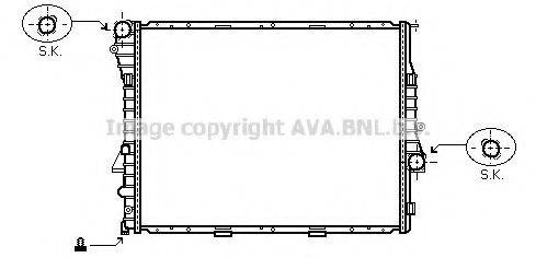 AVA QUALITY COOLING BW2302 Радіатор, охолодження двигуна