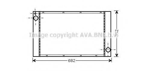 AVA QUALITY COOLING BW2333 Радіатор, охолодження двигуна