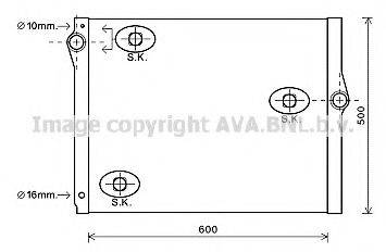 AVA QUALITY COOLING BW2420 Радіатор, охолодження двигуна