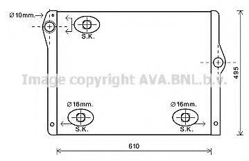 AVA QUALITY COOLING BW2430 Радіатор, охолодження двигуна