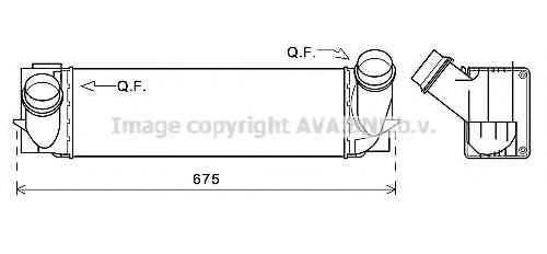 AVA QUALITY COOLING BW4494 Інтеркулер