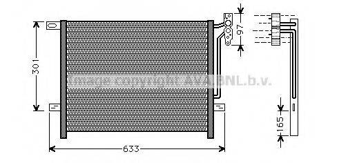 AVA QUALITY COOLING BW5203 Конденсатор, кондиціонер