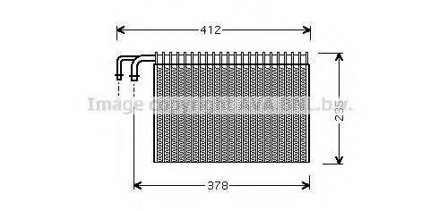 AVA QUALITY COOLING BWV269 Випарник, кондиціонер