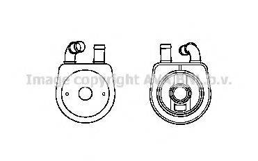 AVA QUALITY COOLING CN3284 Олійний радіатор, автоматична коробка передач