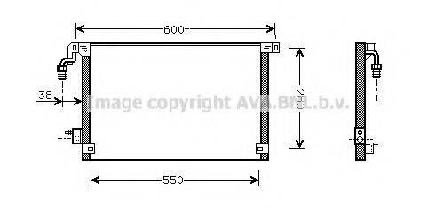 AVA QUALITY COOLING CN5172 Конденсатор, кондиціонер