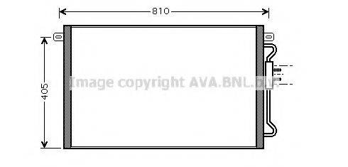 AVA QUALITY COOLING CR5075 Конденсатор, кондиціонер