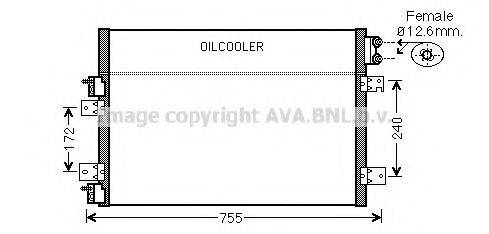 AVA QUALITY COOLING CRA5113 Конденсатор, кондиціонер