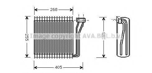 AVA QUALITY COOLING CRV041 Випарник, кондиціонер