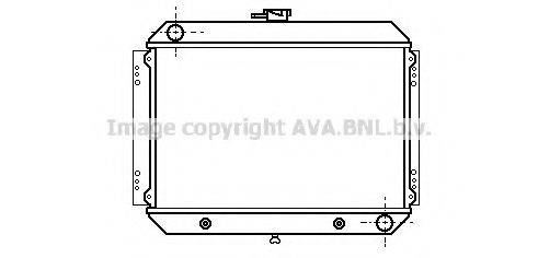 AVA QUALITY COOLING DN2042 Радіатор, охолодження двигуна