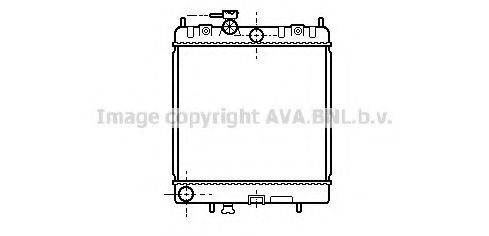 AVA QUALITY COOLING DN2128 Радіатор, охолодження двигуна