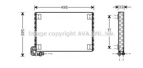 AVA QUALITY COOLING DN5227 Конденсатор, кондиціонер