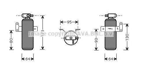 AVA QUALITY COOLING DND095 Осушувач, кондиціонер