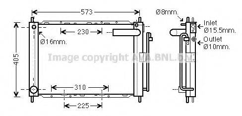 AVA QUALITY COOLING DNM370 модуль охолодження