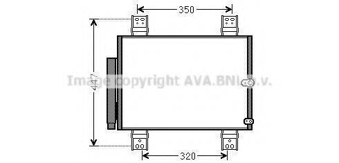 AVA QUALITY COOLING DU5064D Конденсатор, кондиціонер