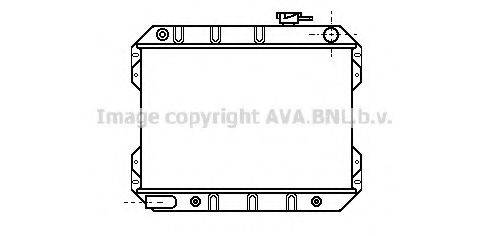 AVA QUALITY COOLING FD2091 Радіатор, охолодження двигуна