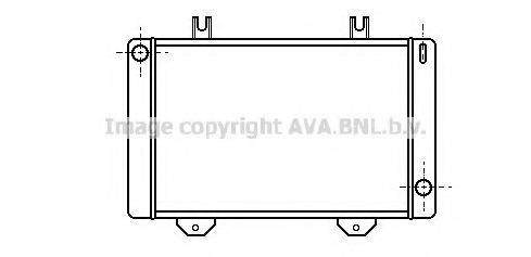 AVA QUALITY COOLING FD2133 Радіатор, охолодження двигуна