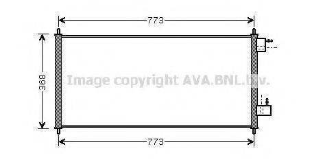 AVA QUALITY COOLING FD5361 Конденсатор, кондиціонер